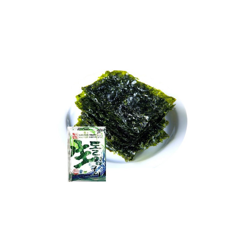 Chips d'algue Nori torréfiées à l'huile de sésame et salée